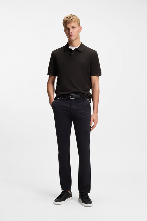 ΜΠΛΟΥΖΑ POLO BOSS - 001 ΜΑΥΡΟ